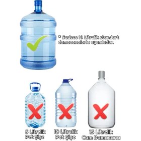 Resim DepoMega Elektrikli Damacana Su Pompası Su Sebili Pompası 