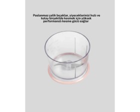 Resim Ronanna Geniş Hazneli Manuel Doğrayıcı Ev Tipi Kullanım 