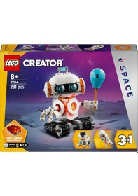 Resim LEGO® Creator 3’ü 1 Arada Uzay Robotu 31164 - 8 Yaş ve Üzeri Çocuklar için Köpek Figürüne veya Rokete Dönüşebilen Oyuncak Yapım Seti (281P) 