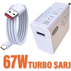 Resim 67w Turbo Şarj Aleti 