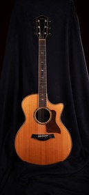 Resim Taylor 814CE Elektro Akustik Gitar - Natural (2.El) 