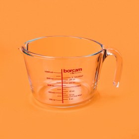 Resim Paşabahçe Borcam Ölçü Kabı - Şeffaf - 1 lt 