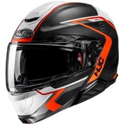 Resim Hjc Rpha91 Carbon Lagos Mc6hsf Kask Kırmızı 