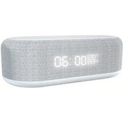 Resim Tianchishop Vıkefon Kablosuz Sarj Docku Beyaz Termometre Gece Lambasi Alarm Dijital Saat İphone Uyumlu Samsung Xiaomi 