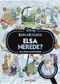 Resim Dısney Karlar Ülkesi Elsa Nerede Ara Ve Bul Faaliyet Kitabı /... 