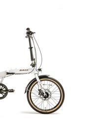 Resim Bisan FX 3600 ALTUS KATLANIR BİSİKLET 31.5 CM MD 20 JANT 8 VİTES BEYAZ SİYAH TURUNCU 