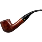 Resim Şahin Üç Yıldız 701 9mm. Filtreli Ebonit Saplı Pipo 