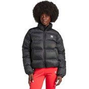 Resim adidas Short Puffer Kadın Mont Siyah 