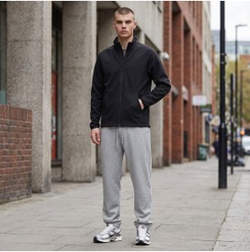 Resim Sportive Elio Full-Zip Erkek Siyah Günlük Stil Eşofman Üstü 26YE0001-SYH 