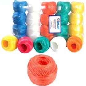 Resim Hellove Naylon Uçurma Ipi 2 Adet Birden Renkli Naylon Ip Inşaat Ipi 