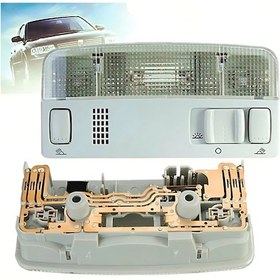 Resim Golf 4 Tavan Lambası Gri Renk 1998-2004 Arası Modeller İçin 