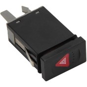 Resim Volkswagen Passat B5 Dörtlü Flaşör Düğmesi Febi Marka 3B0953235D 