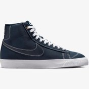 Resim Nike Blazer Mid '77 Kadın Lacivert Spor Ayakkabı 