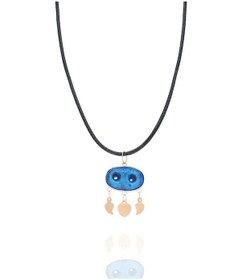 Resim Gümüş Kolye Midyat Nazar Boncuğu Rose Gümüş Kadın Kolyesi Uc-285 