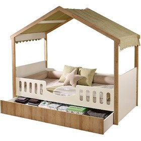 Resim Meltem Kids Mia Çocuk Odası Montessori Karyola 100 x 200 CM Beyaz 