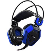 Resim SNOPY RAMPAGE SN-R5BB SİYAH/MAVİ GAMING HEADSET MİKROFONLU KULAKLIK 