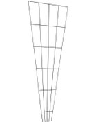 Resim Çiçek Destek Kafesi Antrasit 150cm V Dizayn 