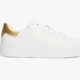 Resim Tommy Hilfiger Kadın Altın Sneaker 