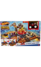 Resim Hot Wheels Monster Trucks Muhteşem Çarpışma Arenası HNB96 