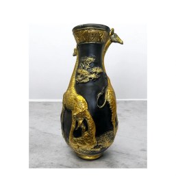 Resim Dekoratif Polyester Safari Zürafa Uzun Vazo Sarı Siyah 