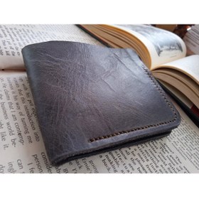Resim Mahfuz Gerçek Deri Tamamen El Emeği Cüzdan 22cm*8cm * 1 Banknot Alanı 4 Kart Bölmesi EBY3 