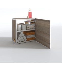 Resim Kenzlife banyo ecza dolabı susanin crd 39*39*20 mutfak komodin (m) kapaklı arkalıksız 