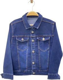 Resim Mojo Bebek Mojo Unisex Düğmeli Kot Ceket 9959293 Lacivert 