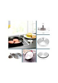 Resim Omeniv Paslanmaz Çelik Hamburger Pres Hamburger Köfte Kalıbı 