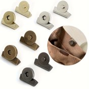 Resim 10 adet 5 Çift Manyetik Çıtçıt Düğmeleri, Cüzdanlar ve Giysiler için Uygun, Metal Alaşımlı Çanta Tokaları, 20mm, Dikişsiz Bağlantı Elemanları, DIY El İşleri, Kanvas Çantalar, Omuz Askıları için Uygun - Çoklu Renk Seçenekleri 