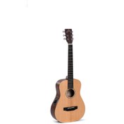 Resim Sigma TM-12E Travel Elektro Akustik Gitar (Natural) 