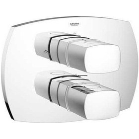 Resim Grohe Grandera Termostatik Banyo Duş Bataryası - 19937000 Siyah 