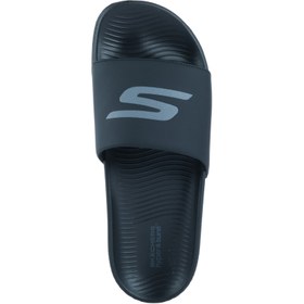 Resim Skechers Hyper Slide Deriver Erkek Siyah Terlik (246020-BBK) 