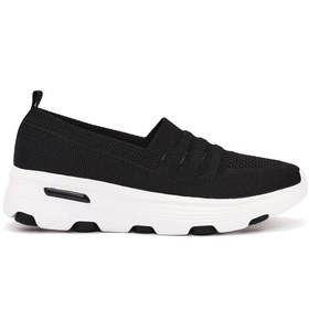 Resim Derimod Zero Kadın Siyah Kumaş Casual Sneaker 25sfe49526f 