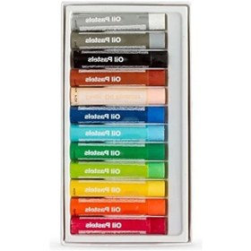 Resim 12 Renk Yağlı Jumbo Pastel Seti 103 Ivory 