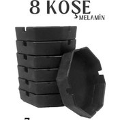 Resim Takaz Global Melamin Küllük 8 Köşe Emma Design 7 ADET 718596 