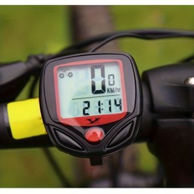 Resim Araç LCD Ekran Dijital Bilgisayar Hız Göstergesi, Bisiklet Bilgisayarı, Açık Hava Bisikleti, Sürüş İçin 