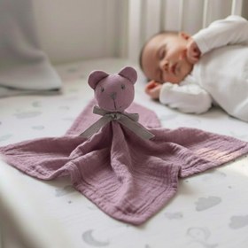 Resim Reyo Beberotti Müslin Uyku Oyun Arkadaşı Mor 