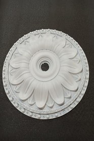 Resim Boyanabilir Çıta Motifi 40 Cm Vavize Göbeği Dgm-26 gri 