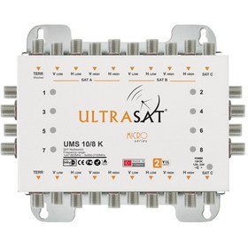Resim Ultrasat 10 8 Kaskatlı Uydu Santrali 