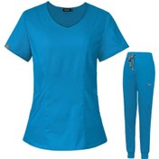 Resim Dolıty Kadın Üniforma Fırçalama Seti Hemşireler L-mavi 