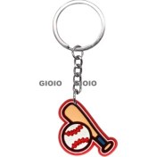 Resim Silver1 Gıoıo Yeni Şanslı Kedi Sevimli Anahtarlık Dıy Küçük Kolye Ejderha Yılı Bebek Çizgi Film Çanta Kolye Anahtarlık (Yurt Dışından) 