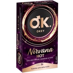 Resim Okey Nirvana Hot Prezervatif 10'lu 