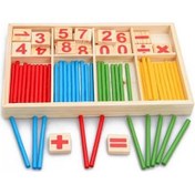 Resim Montessori Sayı Çubuklu Set 