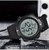 Resim Cloud011 Mavi Spor Dijital Kol Saati 24 Saat Gösterge Alarm Gece Işığı Pvc Kayış Unisex Diğer 