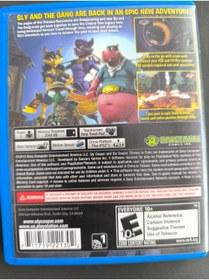 Resim Sony Sly Cooper Thieves in time PS Vita oyunudur 2.eldir 