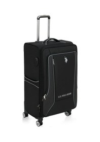 Resim U.s. Polo Assn. Plvlz24020c Kumaş Valiz Kabin Boy Siyah 