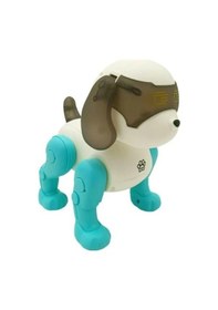Resim Babydoor Toys 111-2 Dans Eden Sesli Işıklı Robot Köpek Mavi 