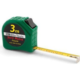 Resim PremiumPort Pratik ve Dayanıklı 3 Metre Plastik Stoplu Şerit Metre 