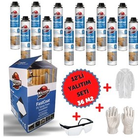 Resim Poliüretan Isı ve Ses Yalıtım Köpük 12 adetx930gr TABANCASIZ 