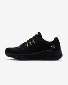 Resim Skechers Bobs Sport B Flex - Electric Cool Erkek Siyah Spor Ayakkabı 118101 Bbk Siyah 
